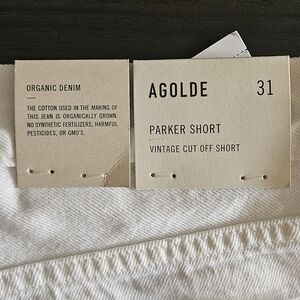 AGOLDE Parker Vintage Cut Off Shorts